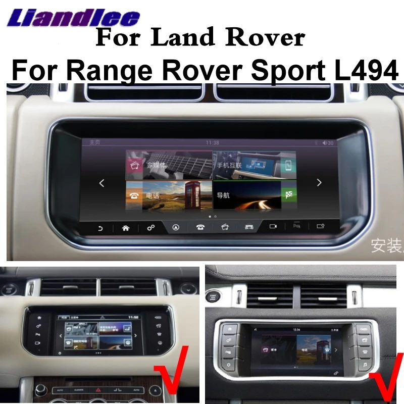 Top Liandlee Car Multimedia Player NAVI CarPlay For Land Rover For Range Rover Sport L494 2013~2019 Radio Screen GPS Navigation 4