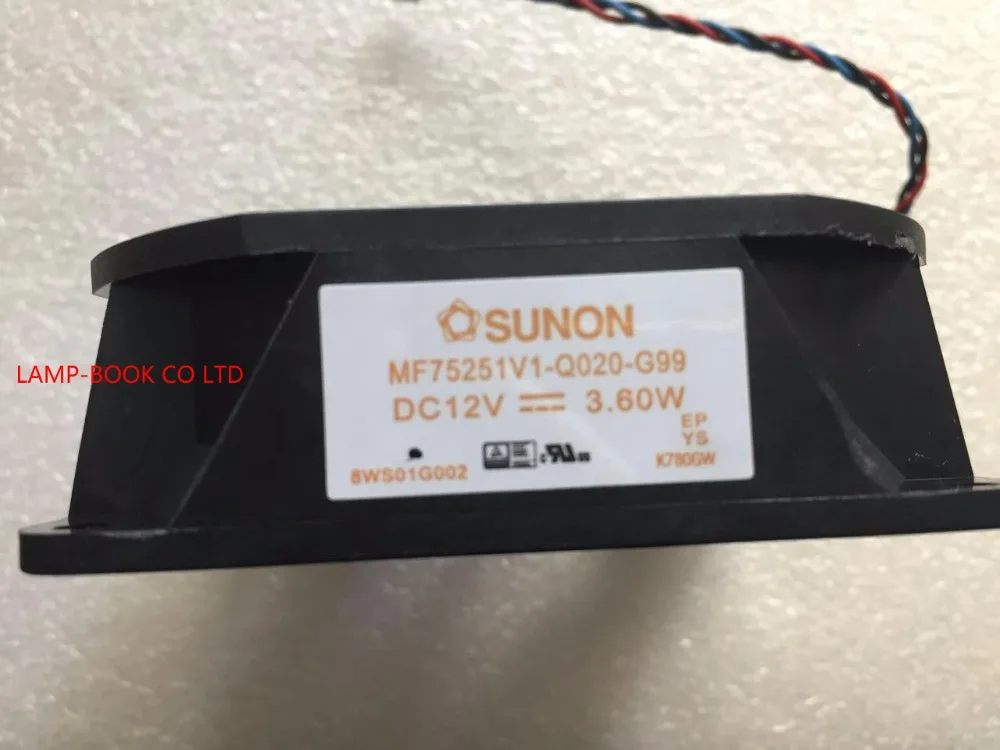 

NEW MF75251V1-Q020-G99 12V 3.6W FAN FOR OPTOMA PROJECTOR
