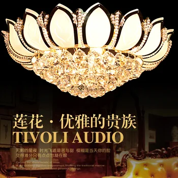 

Crystal Ceiling Lights Golden K9 Luxury Lamps plafondlamp plafonnier led moderne ceiling lamp crystal kristall deckenleuchte