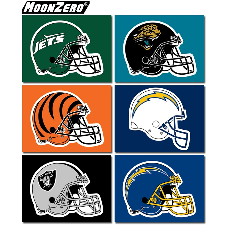 Diamond painting Full diamond 5D DIY Rhinestone embroidery &quotAmerican football team logo&quot Cross stitch Artwork Decor WYAZ18937 | Дом и