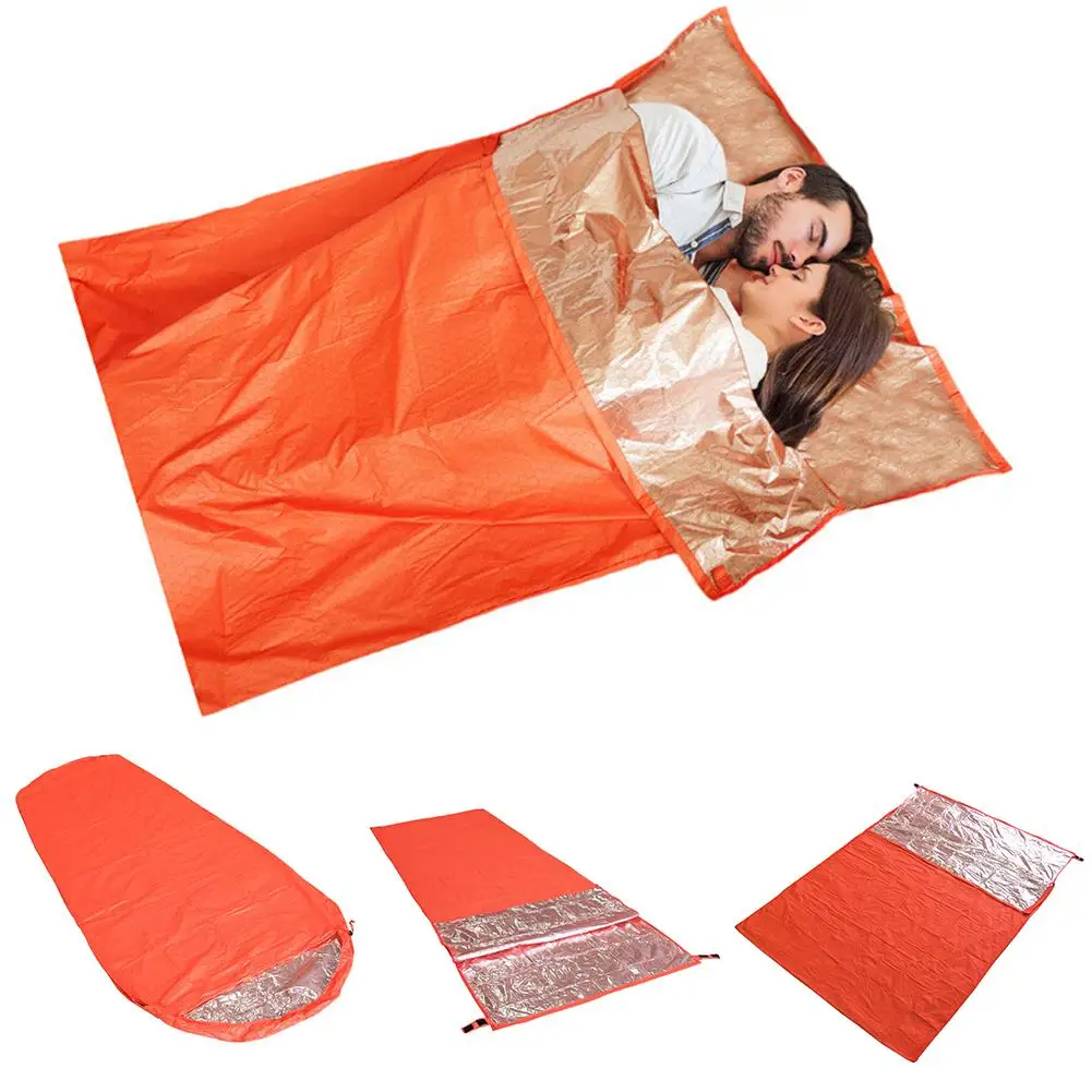 

Outdoor Camping Climbing Reflection Sleeping Bag Warm Thermal Survival Blanket hot