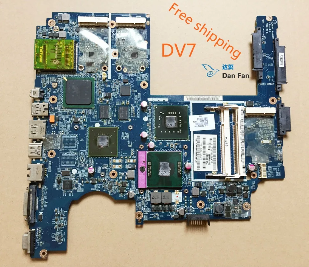 507170 001 Laptop Motherboard For HP Pavilion DV7 Motherboard JAK00 LA