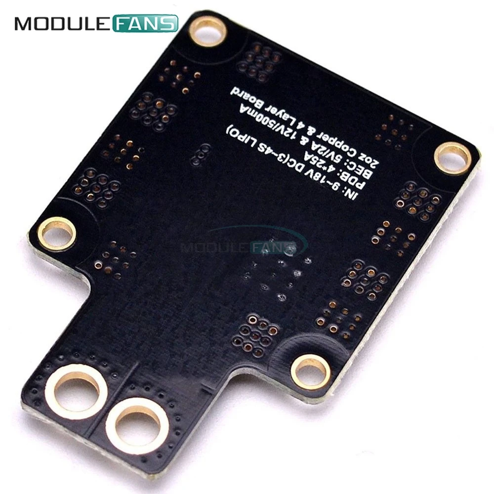 PDB XT60 avec BEC 5V/12V installée sur un drone FPV RC, composant essentiel pour l'alimentation