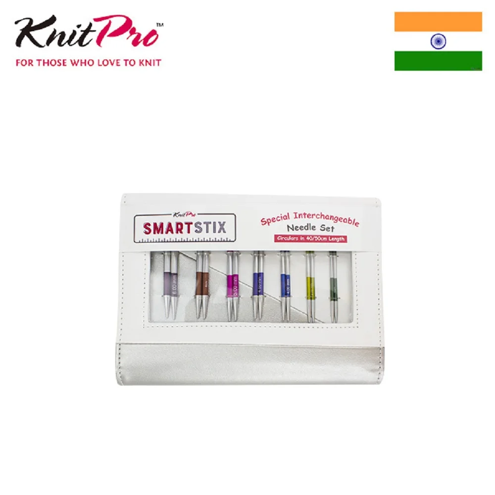 Knitpro Smarttix  length 8 cm Interchangeable Circular Needle Set 3-6.0mm 42161