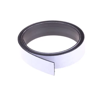 

1 Meter/lot Anisotropy Rubber Magnet 10*1 mm with 3M self Adhesive Flexible Magnetic Strip Magnet Tape width 10mm thickness 1mm
