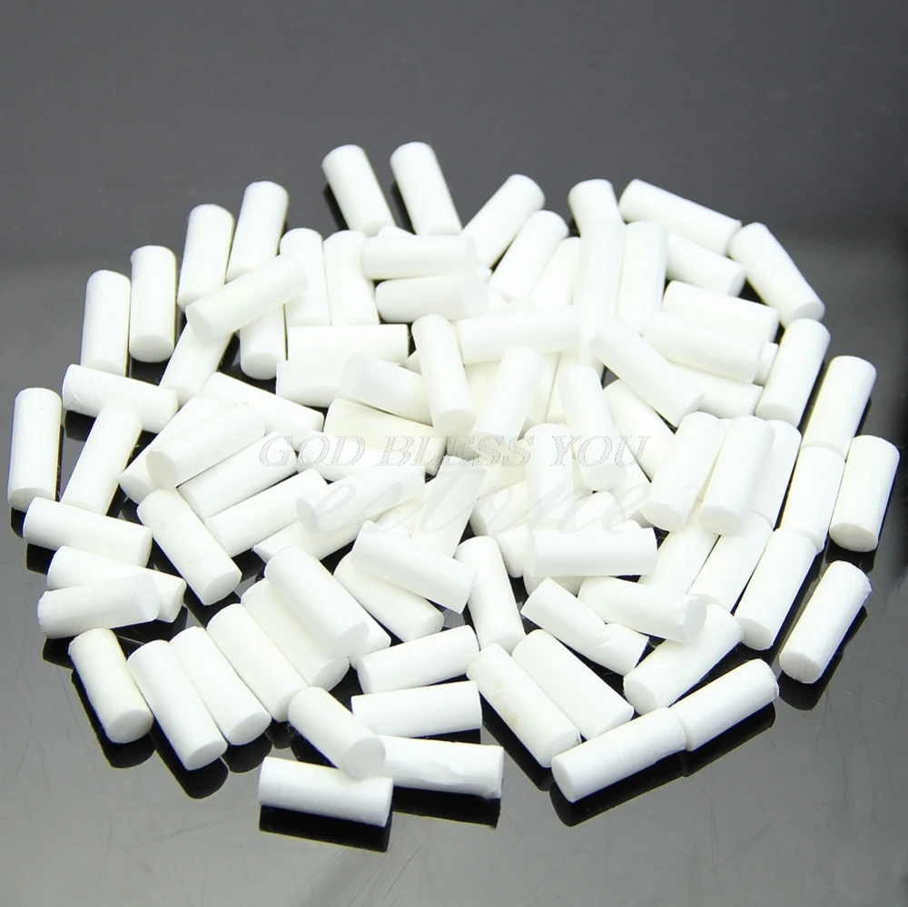 

100pcs Cigarette With Sponge Filters Head Core 8mm Filters New