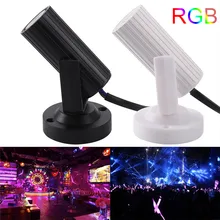 1 RGB контроллер Светодиодный луч сценический прожектор мини 1 Вт Супер яркая лампа для дискотеки, клуба KTV студийное освещение для вечеринки эффект AC85-265V
