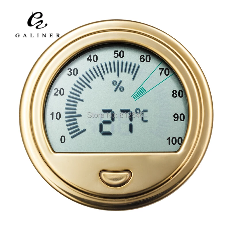 GALINER Electronic Hygrometer Professional Cigar Hygrometer for Cigar