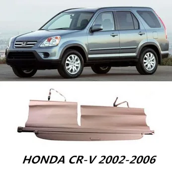 

Car Rear Trunk Security Shield Shade Cargo Cover For HONDA CR-V CRV 2002 2003 2004 2005 2006 (Black beige)