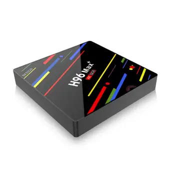 H96 MAX+ Plus RK3328 4K Media player Smart Set Top BOX Android 9.0 Quad Core TV box Support IPTV HDMI ruijie 4g 64g h96 max h2 android 7 1 tv box rk3328 quad core 4k smart tv 2 4g 5g wifi usb 3 0 bluetooth 4 0 media player