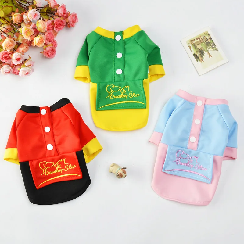

Summer Pet Dog Cartoon Pet Clothes for Dog Shirt Pets Dogs Clothing Cat Pet Clothing for Dogs Supplies Pug Chihuahua Costumes