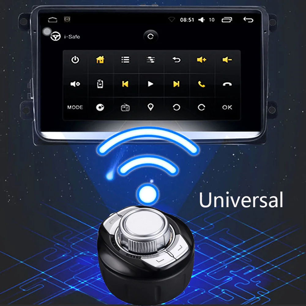 D-NOBLE I-Safe Автомобильный контроллер для автомобиля стерео радио gps навигация Универсальный