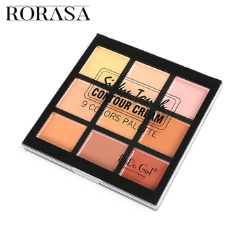 

Makeup 9Color Concealer Repairing Cream Red Blood Black Eyes Acne Print Facial Contour Palette Highlighter Shadow Face Cosmetics