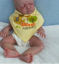 20 inch Real Solid Silicone Reborn Baby Doll Kits Parts for Handmade Silicone Reborn Baby Doll