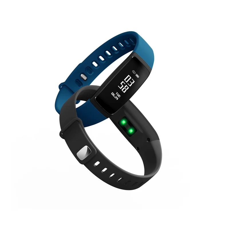 

Bluetooth Smart Pedometer Bracelet Sports Watch Calories Step Counter Heart Rate Test Smart Band For Walking Running