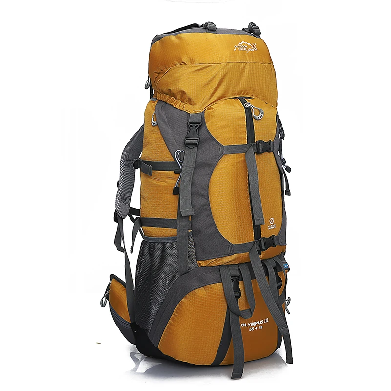 LOCALLION походный дорожный рюкзак для альпинизма 65L открытый рюкзак Водонепроницаемый Открытый спортивный рюкзак походный рюкзак Спортивная Сумка
