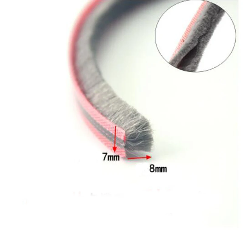 New Lon0167 Window Door Featured Weatherstrip Brush Seal reliable efficacy Strip 7mm x 8mm x 16.4 Feet Gray id:709 d0 fd ed5 New Lon0167 Window Door Featured Weatherstrip Brush Seal reliable efficacy Strip 7mm x 8mm x 16.4 Feet Gray id:709 d0 fd ed5