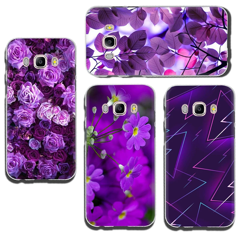 Infinity on фиолетовый жесткий чехол для телефона Samsung GaLaxy J6 J7 J1 J2 J3 J5 2015 2016 2017