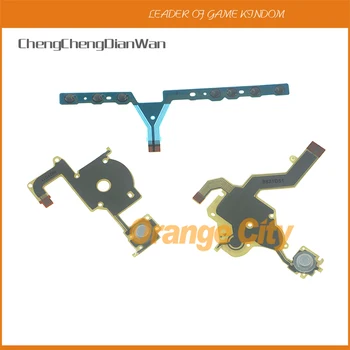 

ChengChengDianWan 3sets For PSP 3000 Left Right Button Function Buttons Start Home Volume Keypad Flex Cable Full Set For PSP3000