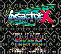 Игровой картридж Insector x 16 бит для sega Mega Drive/Genesis system