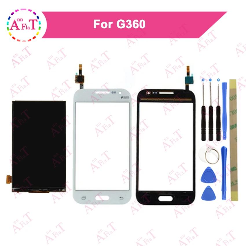 

4.5" For Samsung Galaxy Core Prime G360 G361F LCD Display Screen +Touch Screen Digitizer Black&White With Tool G360H G361 G361H