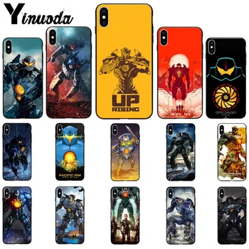 

11pro MAX Pacific Rim Soft Rubber black Phone Case for iPhone 5 5Sx 6 7 7plus 8 8Plus X XS MAX XR