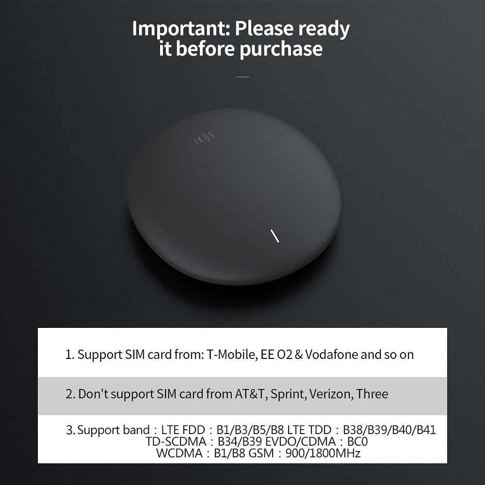 4G Net Бесплатный роуминг IKOS 3SIM режим ожидания SIMadd беспроводное соединение WiFi маршрутизатор для Android для iPhone 6/7/8/X iOS