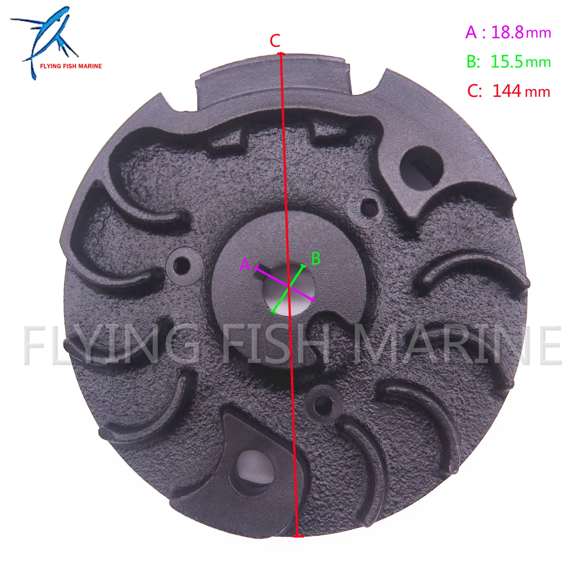 F2.6-04000400 маховик в сборе для Parsun HDX Макара 4-ход F2.6 мотор Бесплатная доставка