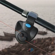 Fisher универсальная рыболовная сигнализация мини электронная рыба клюет звуковой сигнал светодиодный светильник с зажимом для удочки светильник датчик веса