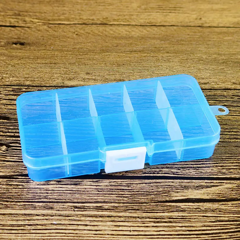 New Practical Adjustable 10 Compartment Plastic Storage Box Jewelry Earring Bead Screw Holder Organizer Container New Practical Adjustable 10 Compartment Plastic Storage Box Jewelry Earring Bead Screw Holder Organizer Container