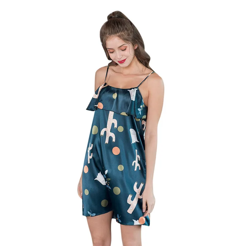 Женские пикантные пижамы нижнее бельё для девочек Соблазнительная завязка Uderwear Ночная рубашка комплект летнее шифоновое платье 40mi03