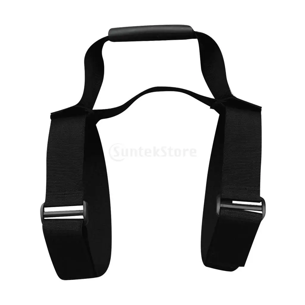 Heavy Duty Fully Adjustable Strong Webbing Scuba Diving Diver Tank Air Cylinder Bottle Carrying Strap with Comfortable Handle
