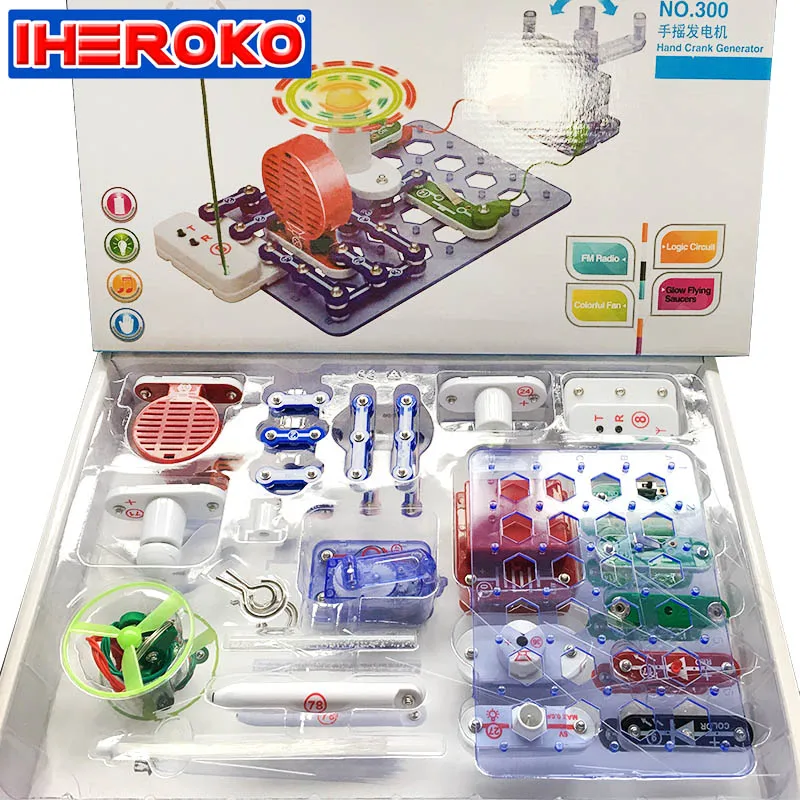 Электронный конструктор «electronic blocks» 320. Electronic blocks. Electronic block. Детский электронный конструктор 335 схем smart electronic blocks kit от 8 лет. Hand generator track car игрушки.