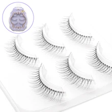 ICYCHEER, 3 пары, длинные ресницы, тонкие, мягкие, естественный вид, накладные ресницы, макияж, 3D, ресницы для наращивания, ресницы