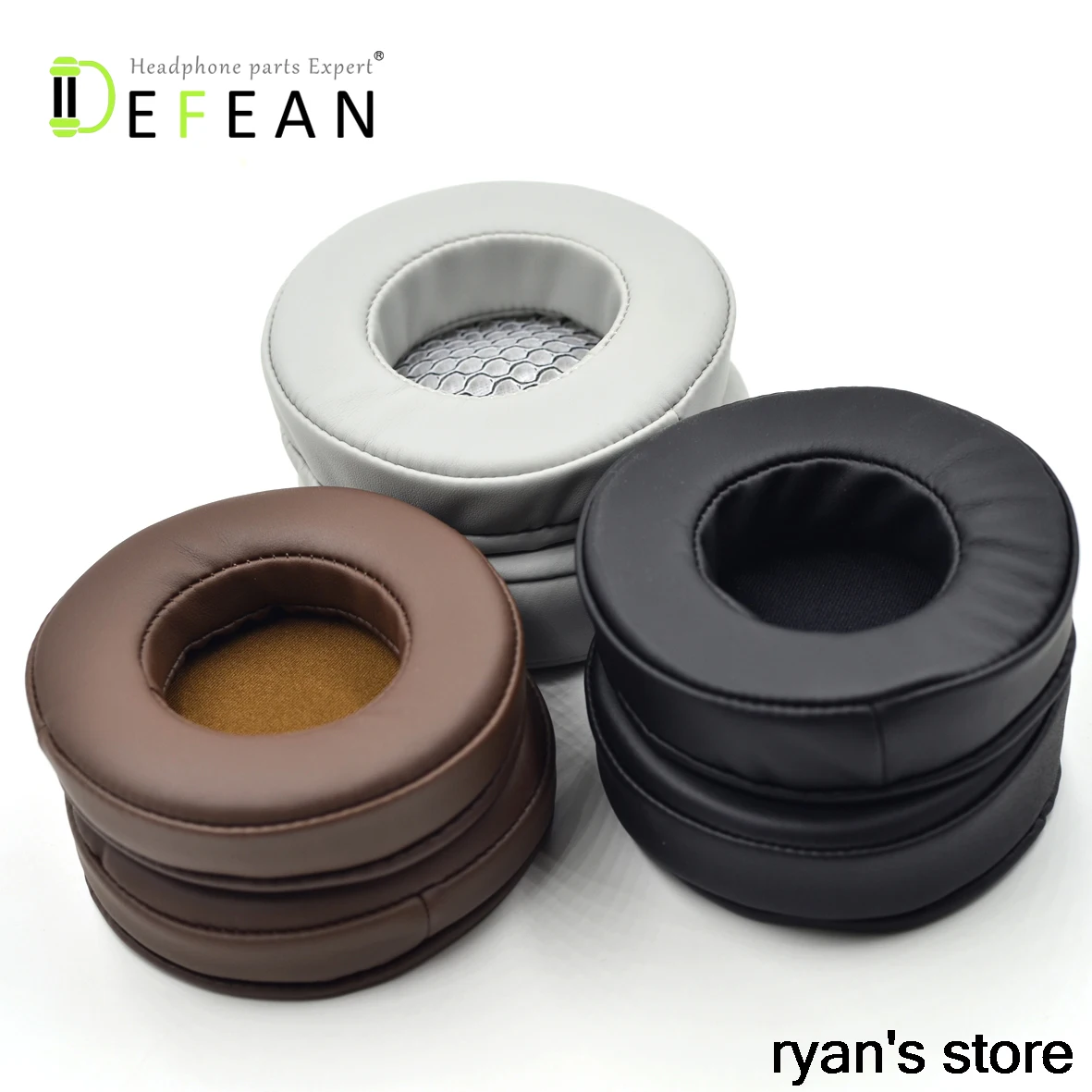 

Defean 100mm Replacement ear pads cushion earpad headphone earmuff 3.94inch 4inch