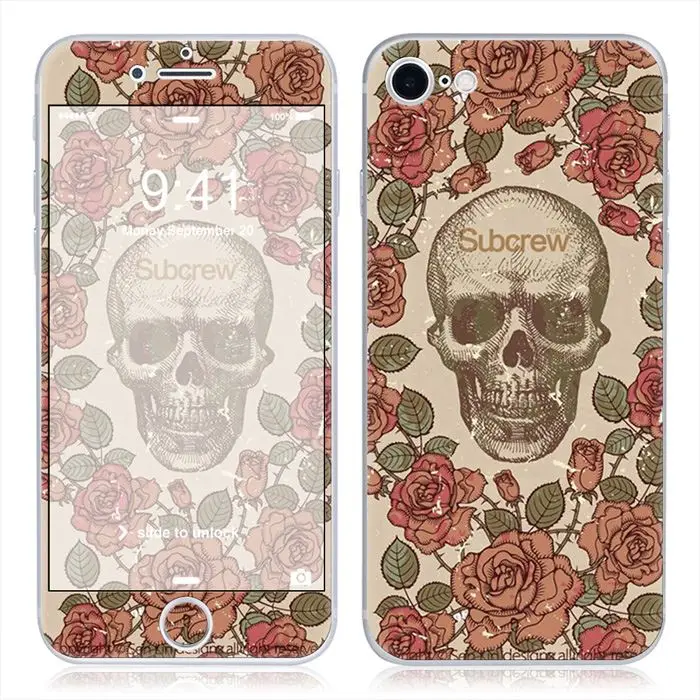 

Cover PVC Skins Waterproof Original Vinyl Skin Sticker For iPhone 7