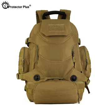 

PROTECTOR PLUS Multipurpose Backpack Military Style Tactical Gun Bag Adjustment Sport Army High Capacity 40L 5 Colors