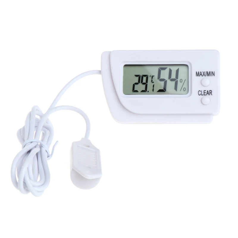 

Mini Digital Temperature and Humidity Meter Incubator Pet Dog Tortoise Hatching Eggs Sensor