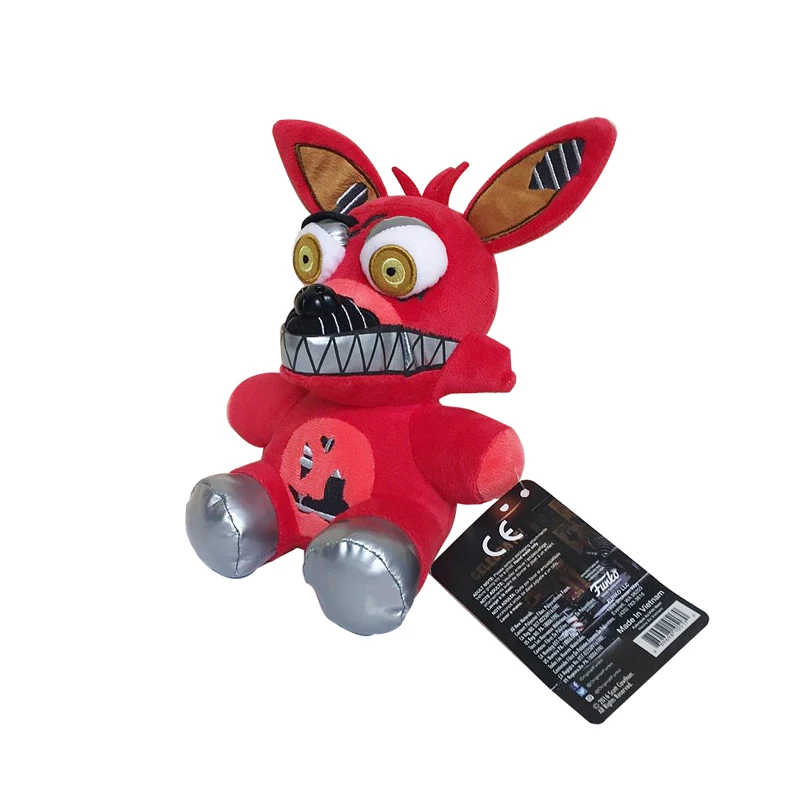 Плюшевая игрушка FNAF Фокси 18 см пять ночей у Фредди кошмарный Лисичка лиса