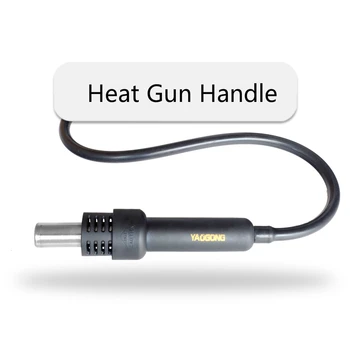 

Yaogong Hot Air Gun BGA Rework Solder Station Hot Air Blower Heat Gun Handle FOR 852D 852AD 3pcs Bag Nozzles