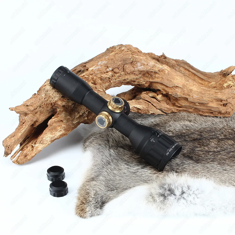 LEAPERS 6X32 AO Classic Compact Hunting Optics Riflescopes Illuminated Mil Dot Reticle Tactical Sight With Sunshade Rifle Scope (10)