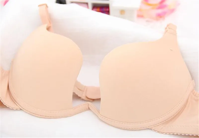 Sexy Deep U Low Cut Women's Bras Push Up Women Lingerie U Bra Backless Underwear Invisible Ladies Bra Lingerie 3/4 Cup Women Bra