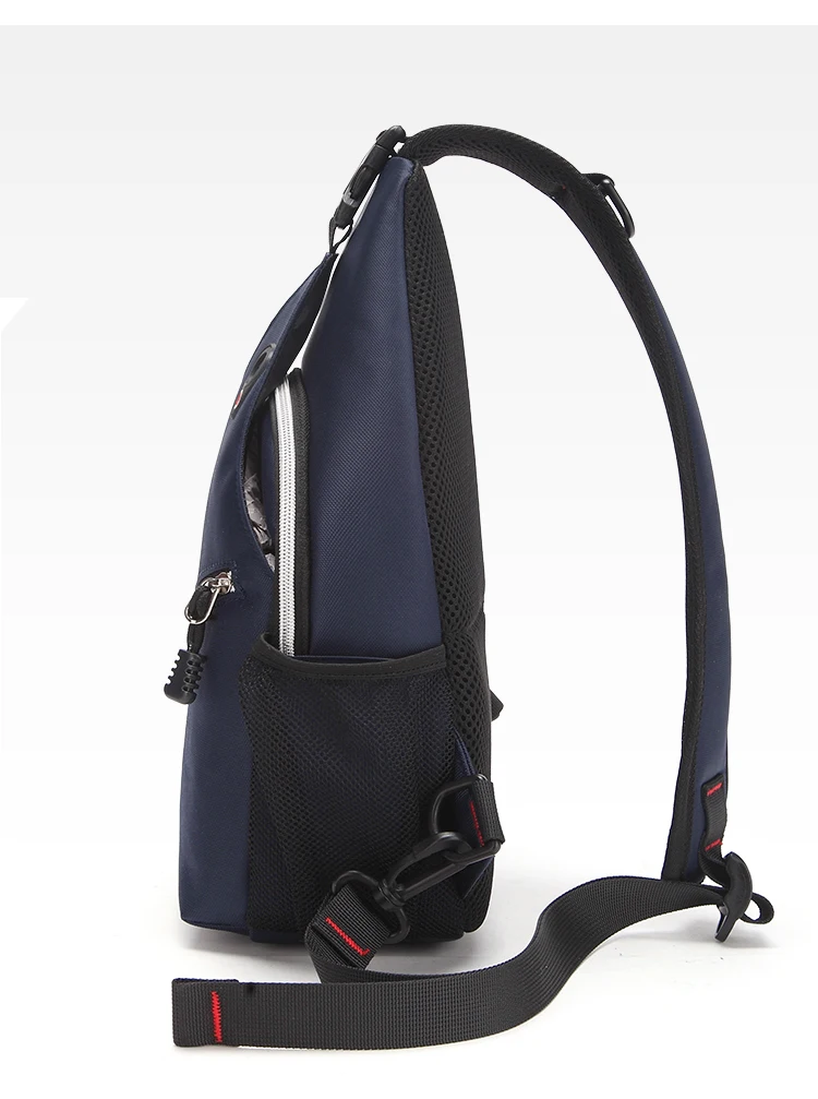 Грудь сумка для Для мужчин Для женщин досуг ткань Оксфорд Crossbody сумки Повседневное Один плечевой ремень сумка для мужчин
