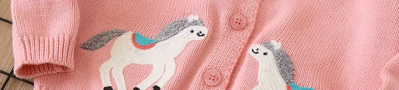 Кардиган для маленьких девочек; милый розовый рождественский трикотаж; свитер для девочек; свитера; коллекция года; сезон осень-зима; Детские джемперы; детская одежда