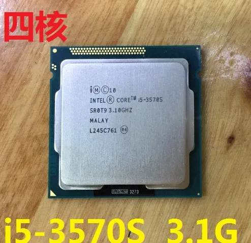 Процессор Intel Core i5-3570S I5 3570S 6 Мб кэш-памяти, 3,1 ГГц LGA1155 настольный процессор четырехъядерный процессор