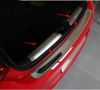 

Car Accessories built guard after the pedal steel trunk covre For VW Volkswagen Polo Hatchback 2011-2014
