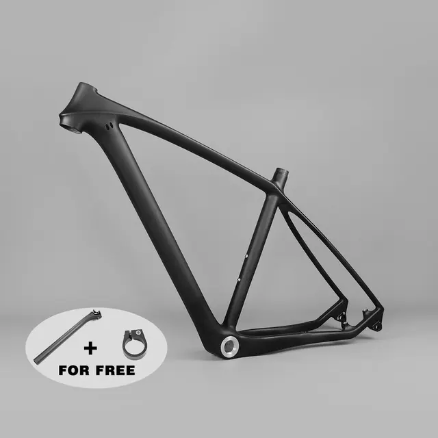Cheap 3K MTB Carbon Frame 29er Matte/Glossy Bicycle Frame 29 BSA/BB30 Disc Brake Mountain Bike Frame 31.6mm seatpost Cycling Parts