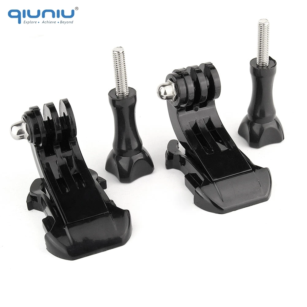

QIUNIU For GoPro Accessories J-Hook Quick-Release JHook Buckle Mount Adapter for GoPro Hero 6/5/4/3+/3/2 for Xiaomi Yi for SJCAM