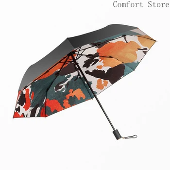 

Ultra Light Small Sun Umbrella Rain Women Flower Parasol Sunshade UV Protection Women 3 5 Folding Sunscreen Mini Umbrella U5B251