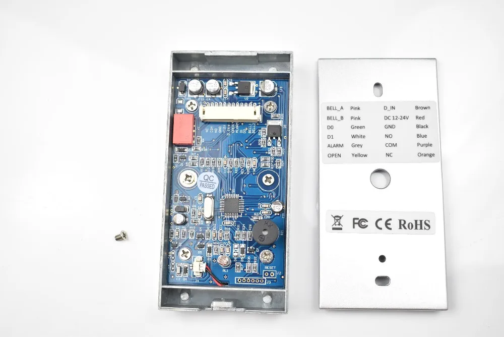 Rfid 125 кГц система контроля допуска к двери светодиодный металлический клавиатура Бесконтактная карта Автономный контроль доступа с 2000 использования